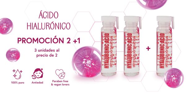 HYALURONIC ACID - Intense Hydration (Serum Facial) PROMOCION 2 + 1
